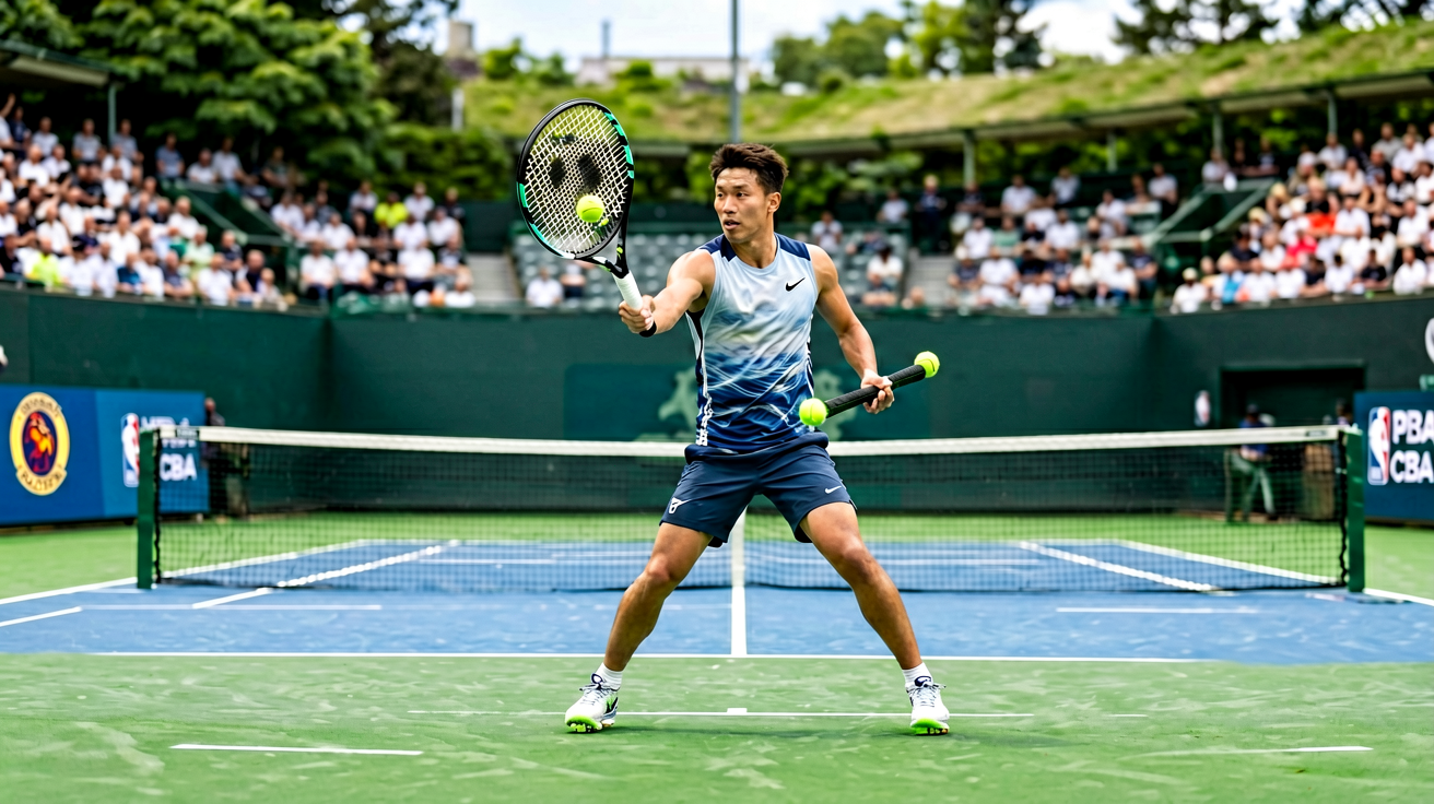 Vsport体育网球赛事板块，展示四大满贯与ATP巡回赛